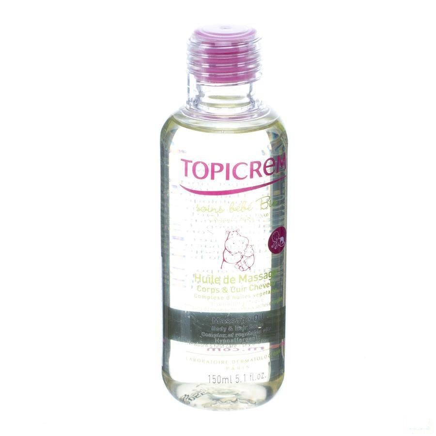 Topicrem Bb Massage Olie Fl 150ml