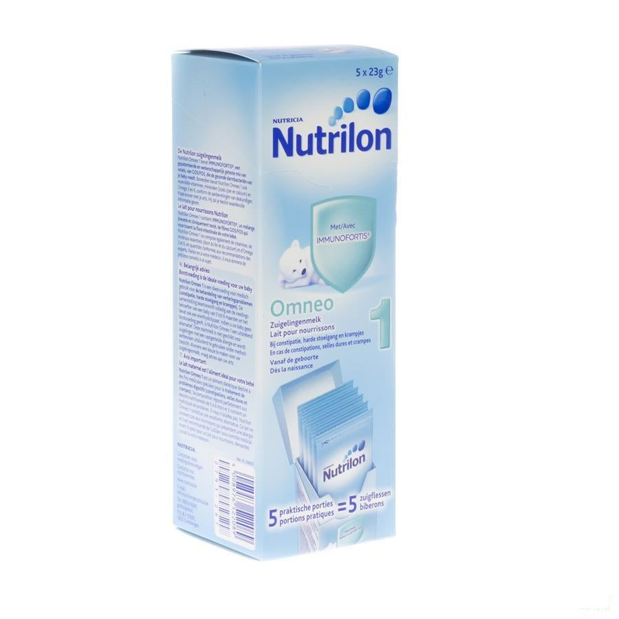 Nutrilon Omneo 1 Melk Zuig.melk Pdr Trialpack5x23g