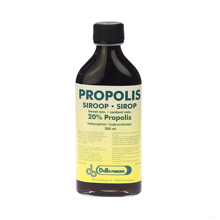 Propolis Siroop 20% 200ml Deba