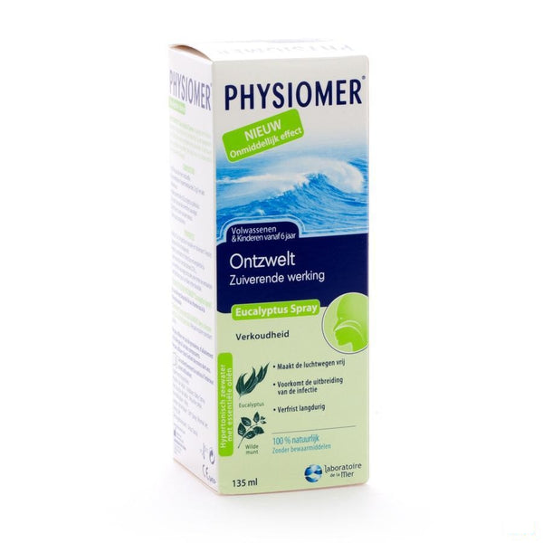 Physiomer Eucalyptus Spray 135ml - Omega Pharma - InstaCosmetic