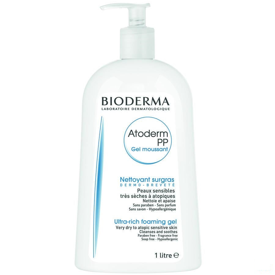 Bioderma Atoderm Schuimende Gel Dh Pompfl 1l