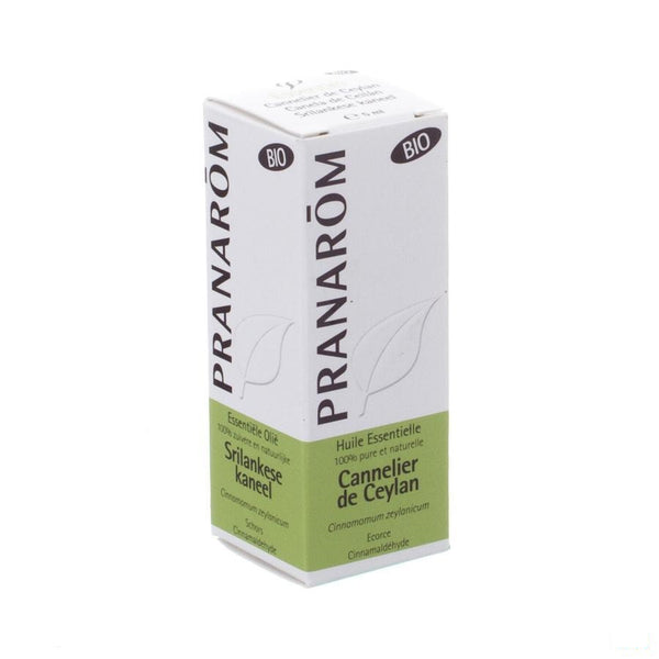 Kaneel Ceylon Bio Ess Olie 5ml Pranarom - Pranarom International Sa - InstaCosmetic