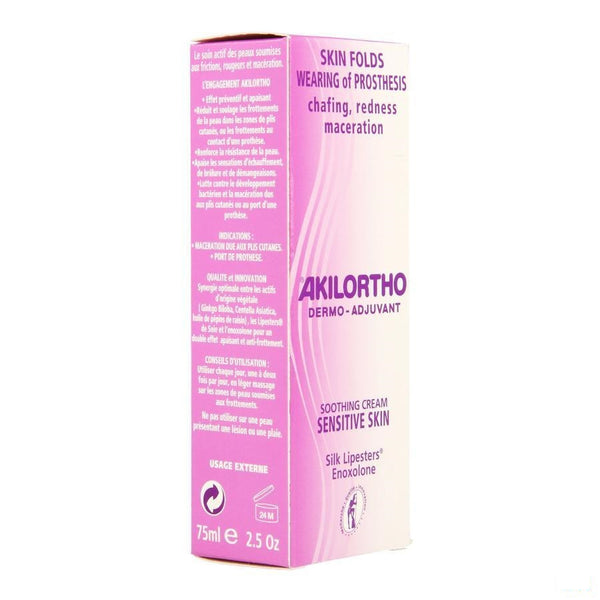 Akilortho Dermo Adjuvant Creme Verzachtend Tb 75ml - Akileine Belge - InstaCosmetic