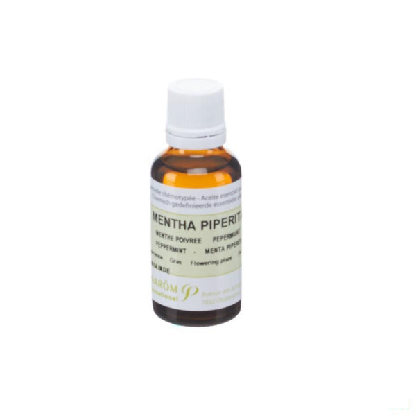 Pepermunt Ess Olie 30ml Pranarom - Pranarom International Sa - InstaCosmetic