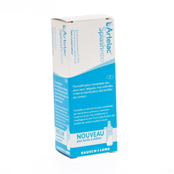 Artelac Splash Sol 10ml - Bausch & Lomb - InstaCosmetic