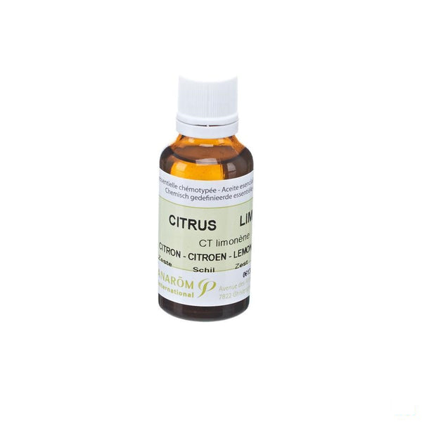Citroen Zeste Ess Olie 30ml Pranarom - Pranarom International Sa - InstaCosmetic