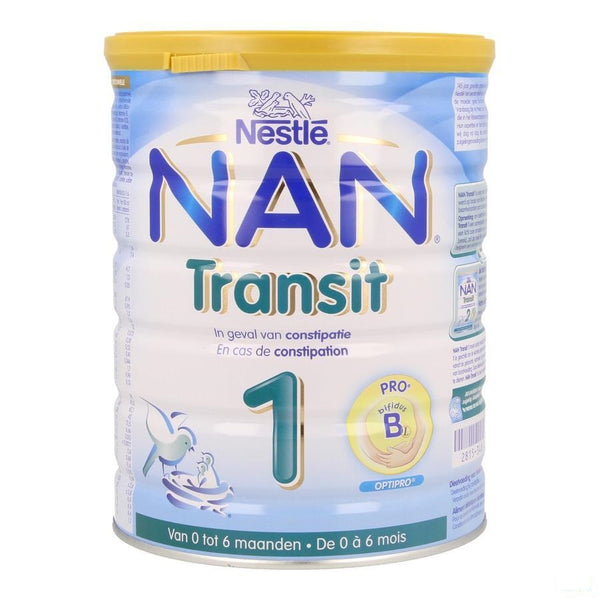 Nan Transit 1 Poedermelk 1lftd 800g - Nestle - InstaCosmetic