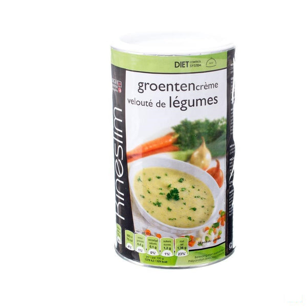 Kineslim Groentencreme Soep Pdr 400g - Omega Pharma - InstaCosmetic