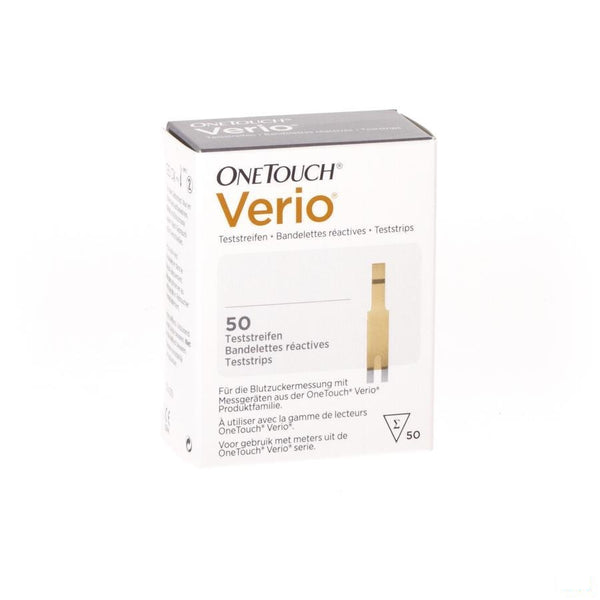 One Touch Verio Teststrips 50 02217901 - Lifescan Benelux - InstaCosmetic