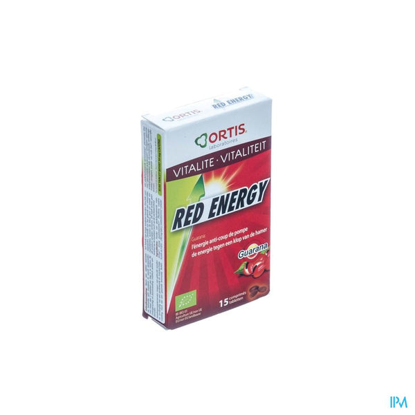 Ortis Red Energy Bio Tabletten 1x15 - Ortis - InstaCosmetic