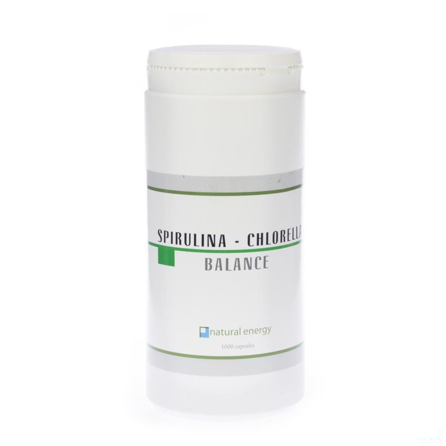 Spirulina-chlorella Balance Natur.energy Capsules 1000