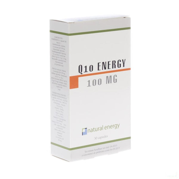 Q10 Energy 100mg Natural Energy Capsules 30 - Energetic Food & Supplements - InstaCosmetic