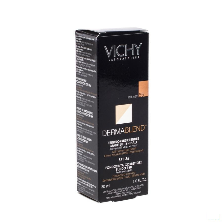 Vichy Foundation Dermablend Fluide 55 Bronze 30ml