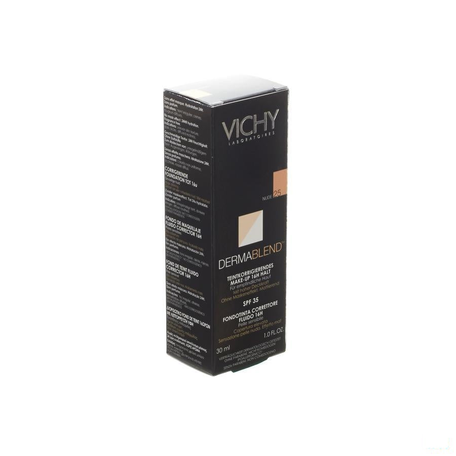 Vichy Foundation Dermablend Fluide 25 Nude 30ml