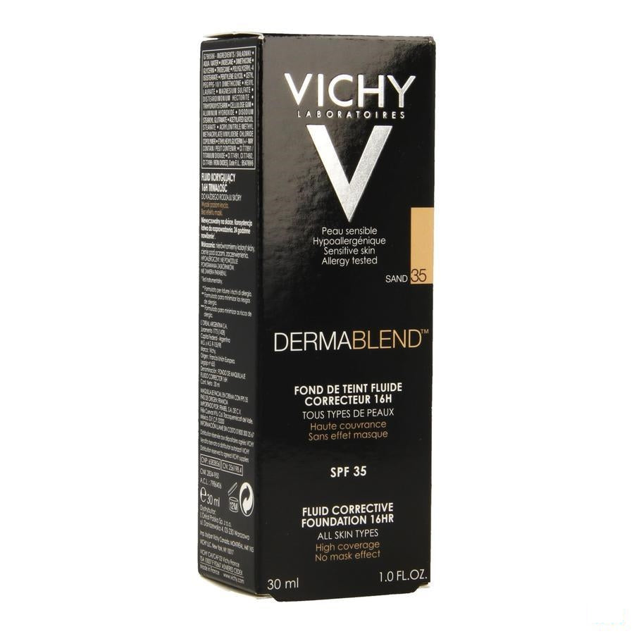 Vichy Dermablend Corrective Foundation kleur: 35 Sand 130 ml