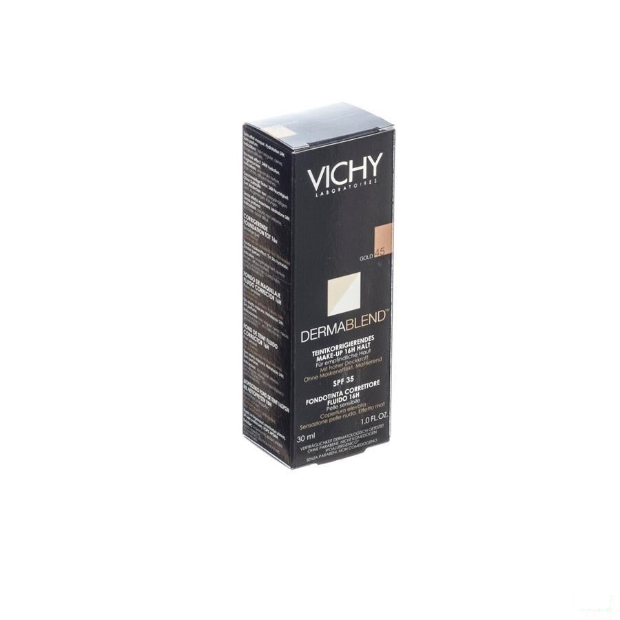 Vichy Foundation Dermablend Fluide 45 Gold 30ml