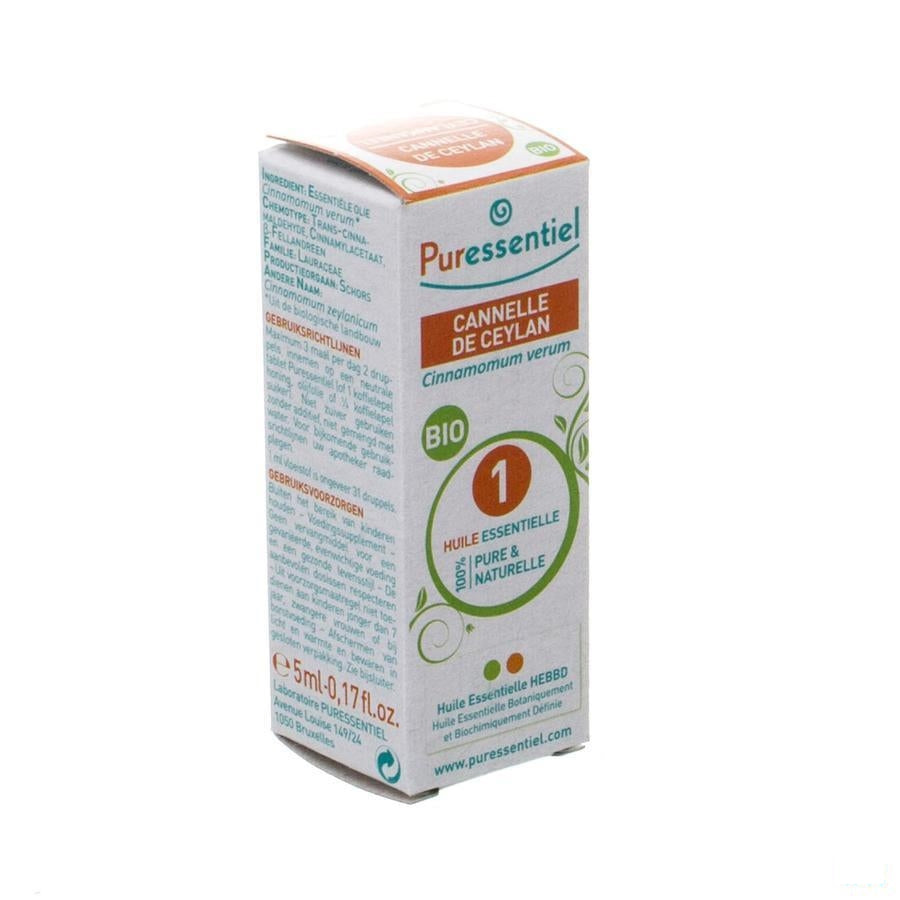 Puressentiel Expert Kaneel Ceylon Bio Ess Olie 5ml