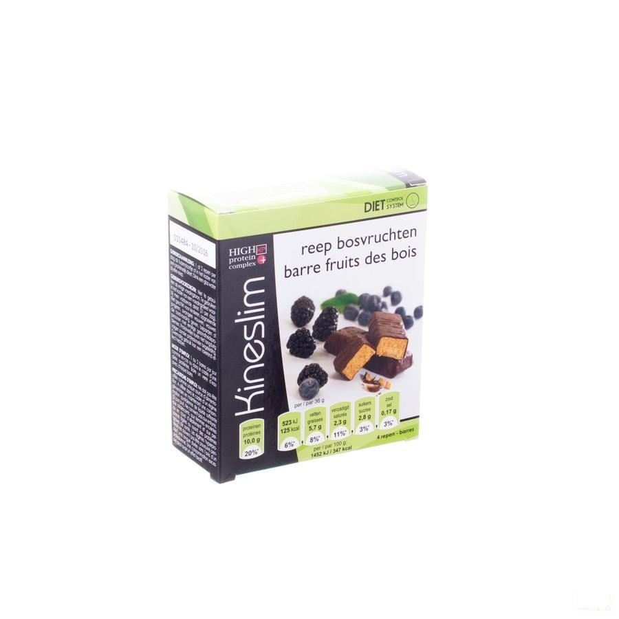 Kineslim Reep Bosvruchten 4x36g