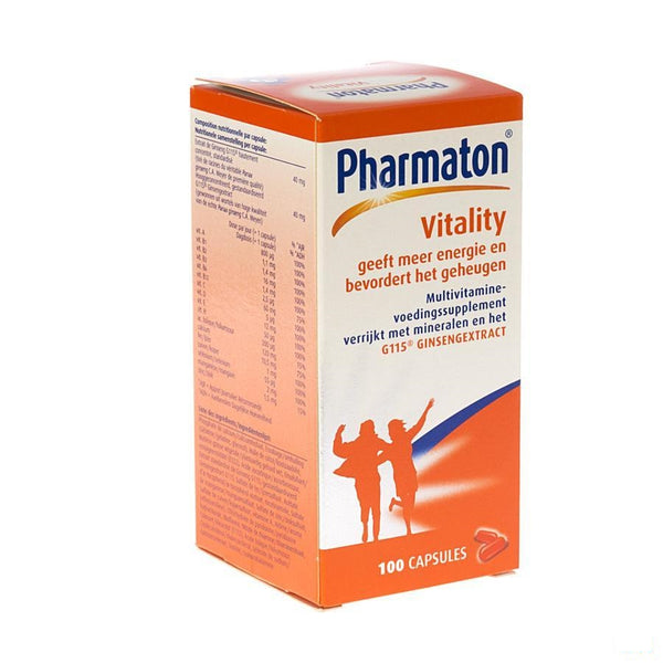 Pharmaton Vitality Capsules 100 - Boehringer - InstaCosmetic