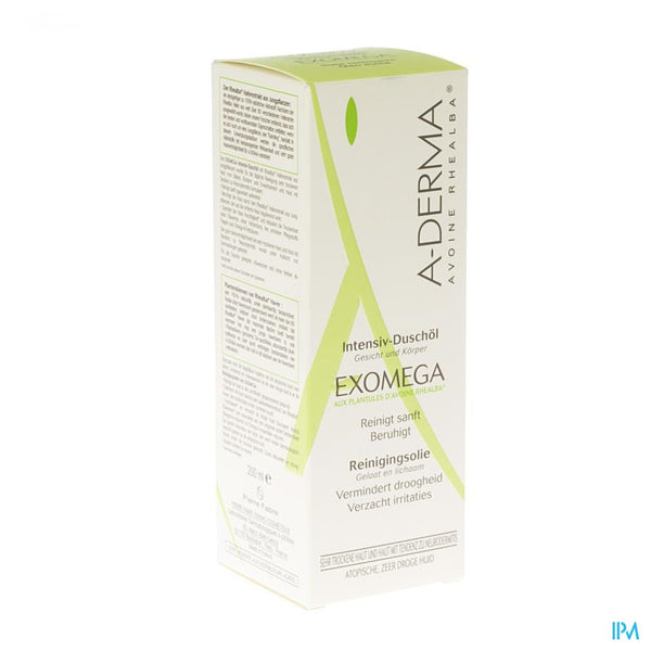 Aderma Exomega Reinigingsoie 200ml