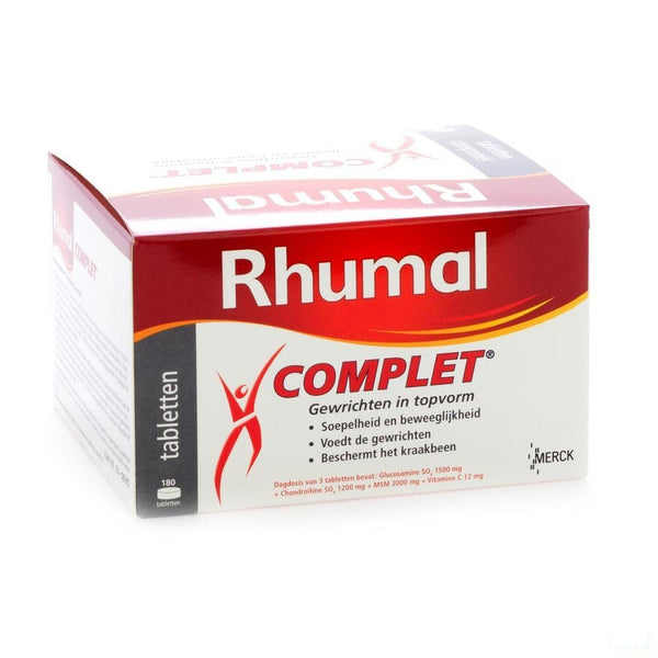 Rhumal Complet Tabl 180 - Merck - InstaCosmetic