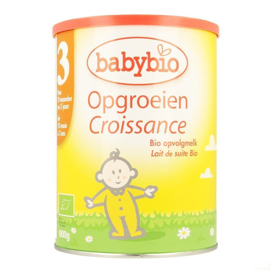 Babybio Groeik Opvolgmelk Bio Bifidus Pdr 900g