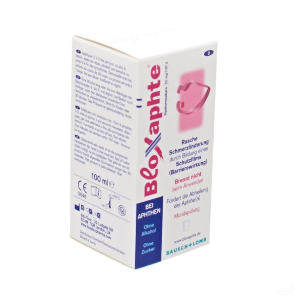 Bloxaphte Mondspoeling 100ml - Bausch & Lomb - InstaCosmetic