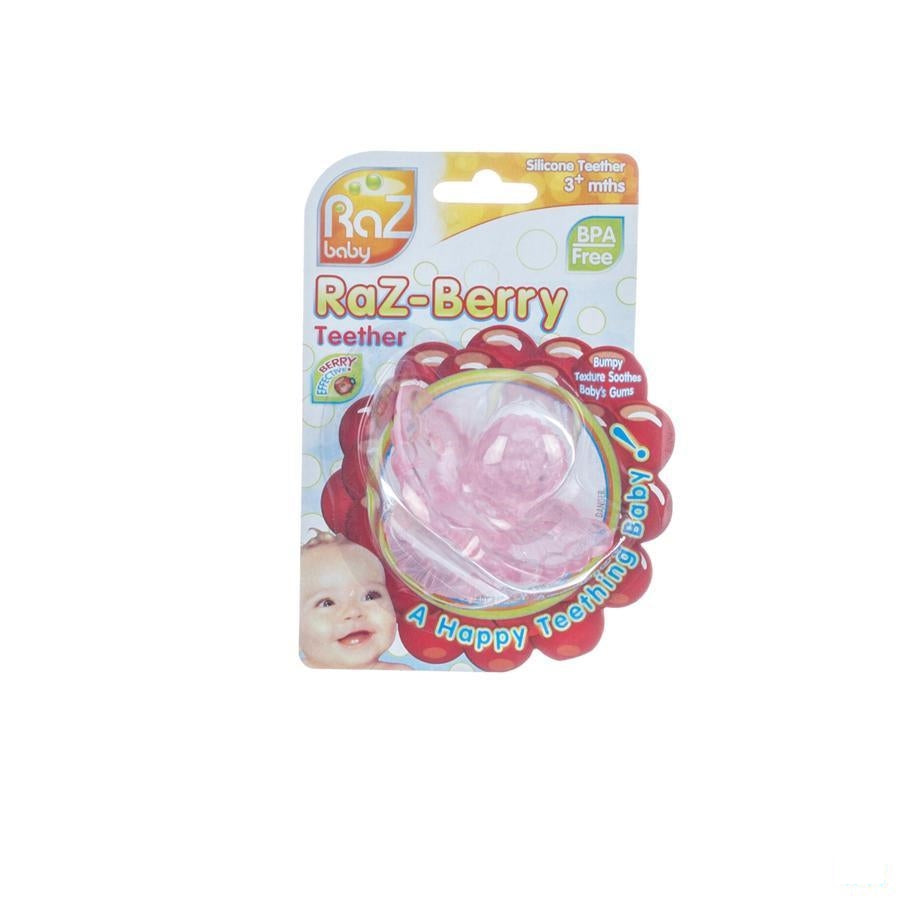 Raz Baby Bijtring Razberry Pink