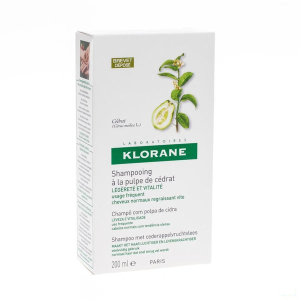 Klorane Sh Cederappel 200ml - Klorane - InstaCosmetic