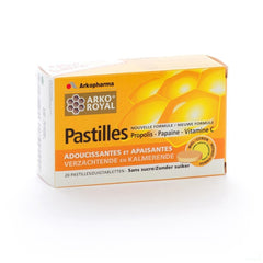 Arkoroyal Propolis Papaine Pastilles Tube 2x10