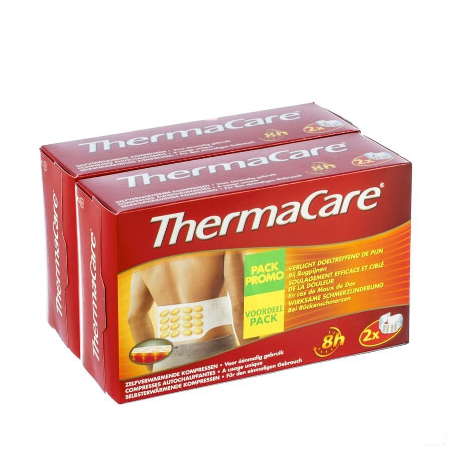 Thermacare Zelfverwarmende Rugkompressen 4 Stuks