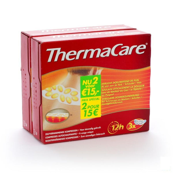 Thermacare Nek, Schouder & Pols 2x 3 Kompressen - Pfizer - InstaCosmetic