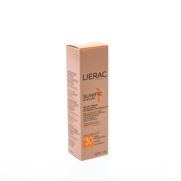 Lierac Sunific 1 Ip30 Cr A/rimpel-vlek.gelaat 50ml - Lierac - InstaCosmetic