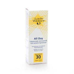 Louis Widmer All Day Met parfum Zonnemelk - SPF 30 100ml