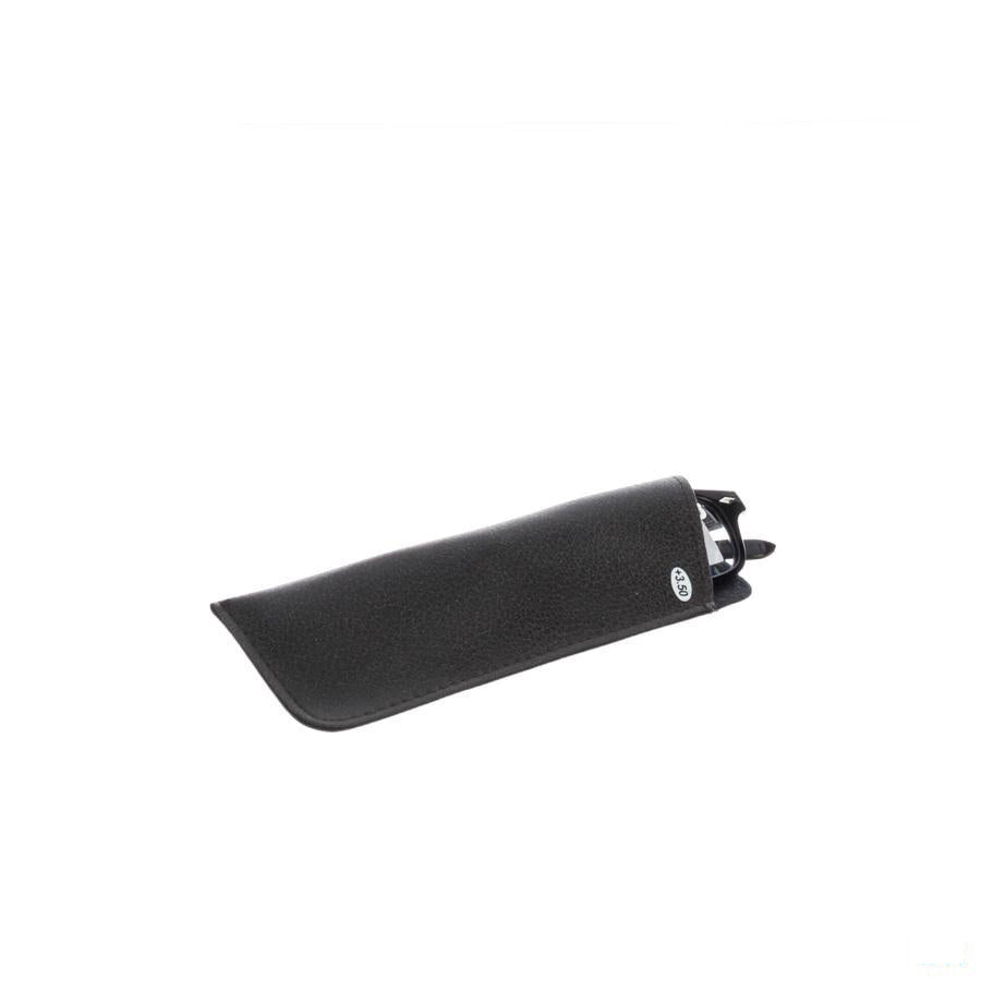 Pharmaglasses Leesbril Diop.+3.50 Black