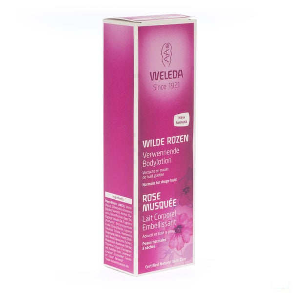 Weleda Wilde Rozen Bodylotion Verwennend 200ml - Weleda - InstaCosmetic