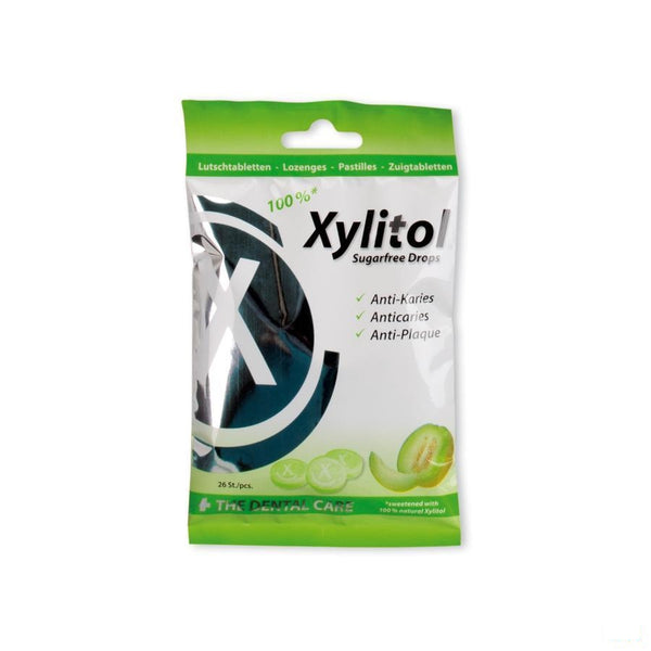 Miradent Xylitol Drops Meloen Zuigpast. 26 - Eureka Pharma - InstaCosmetic