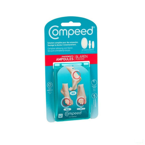 Compeed Blaren Pleister Mixpack 5 - Johnson & Johnson - InstaCosmetic