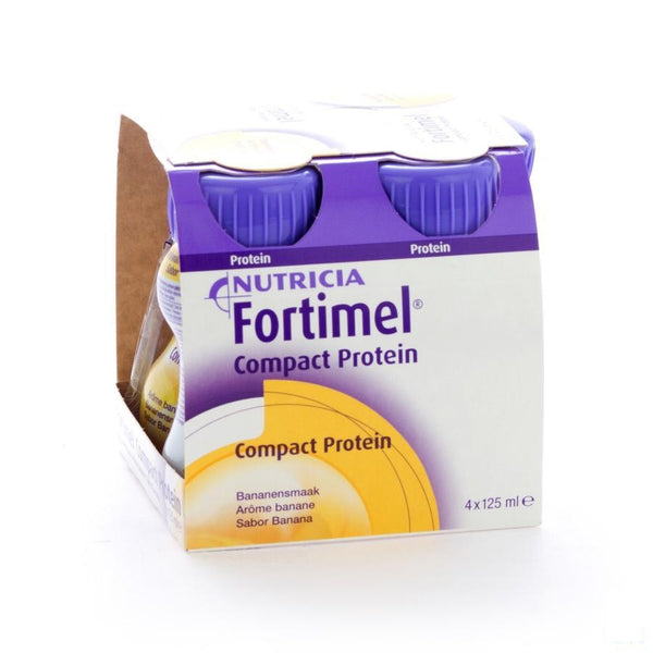 Fortimel Compact Protein Banaan 4x125ml - Nutricia - InstaCosmetic