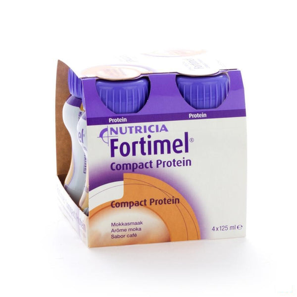 Fortimel Compact Protein Mokka 4x125ml - Nutricia - InstaCosmetic