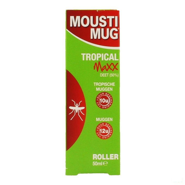 Moustimug Tropical Maxx 50% Deet Rol.50ml - Takeda - InstaCosmetic