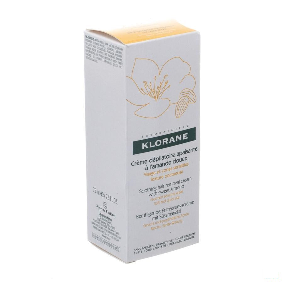 Klorane Ontharingscreme Gelzzy-gev Zones Tube 75ml