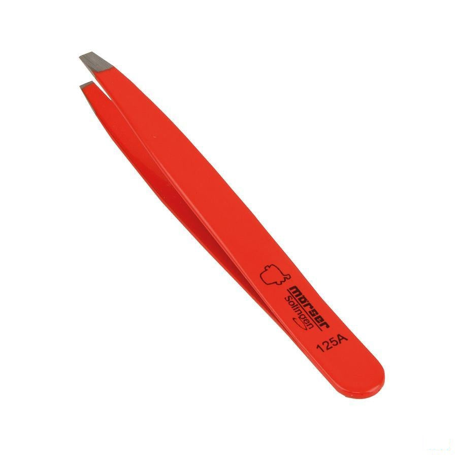 Morser Epileerpincet Recht Rood 125a