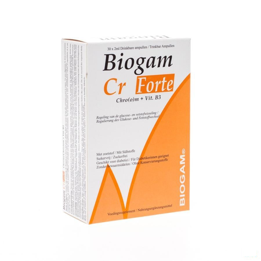 Biogam Cr Forte Drinkb. Amp 30x2ml
