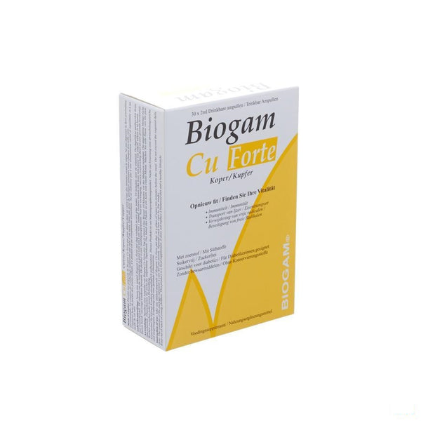 Biogam Cu Forte Drinkb. Amp 30x2ml - Sterop - InstaCosmetic