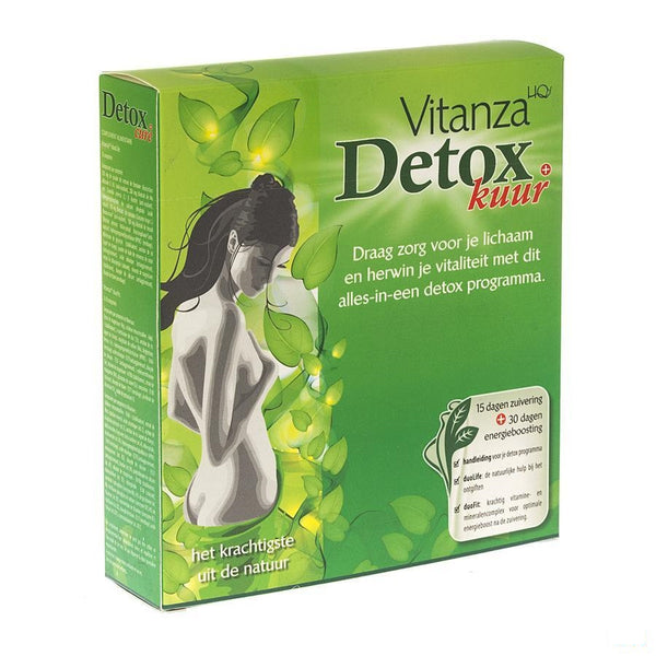 Vitanza Hq Detox Kuur+ Tabl 1x30+2x30 - Vitanza - InstaCosmetic