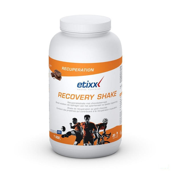 Etixx Recovery Shake Chocolade 1500g - Axone Pharma - InstaCosmetic