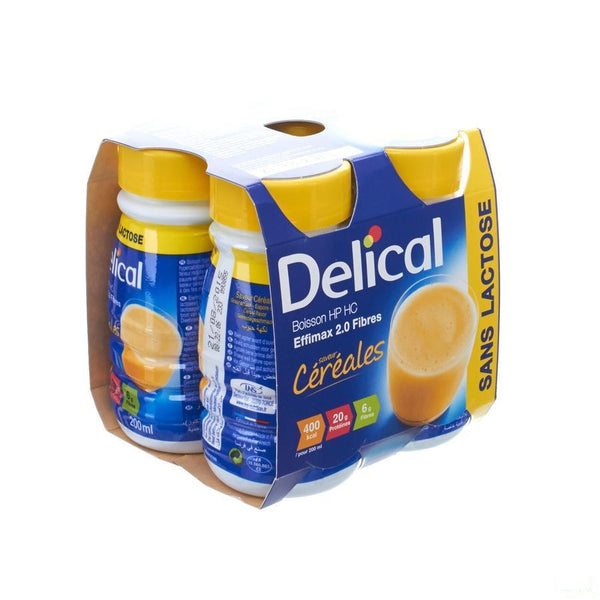 Delical Effimax 2.0 Vezels Granen 4x200ml - Bs Nutrition - InstaCosmetic