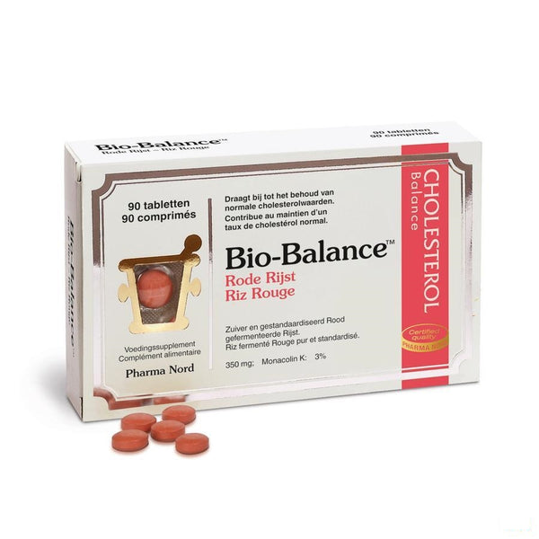 Bio-balance Rode Rijst-riz Rouge Tabl 90 - Pharma Nord - InstaCosmetic