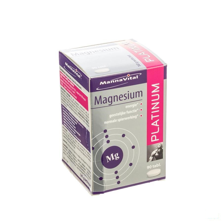 Mannavital Magnesium Platinum Tabl 90